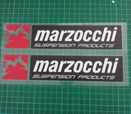 Stiker shock upside down Usd Marzocchi klx crf ktm kx expedition YZ MGV