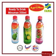 Ready To Drink RTD Agromas Minuman Perisa Durian Belanda Calamansi / Limau Kasturi Roselle 350ml Pro