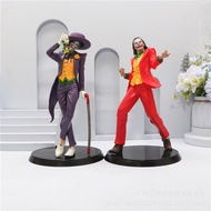 2Style DC Clown Figurine Origin Joker Villain Purple Clothes Red Clown Character Toy Model Figurine 
