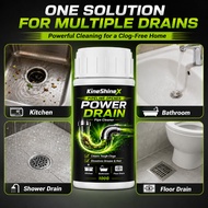 【Dissolves Hair And Grease】 HFH KineShineX Drain Unclogger/Drain Cleaner/Drain Unblocker/Kitchen Sin