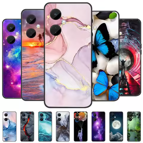 For OnePlus Nord CE 3 Lite Case Animal Soft Silicone Phone Cover For One Plus Nord CE3 Cases 1+Nord
