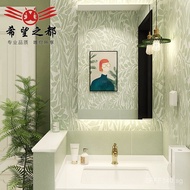 Light French Green Bathroom Small Tiles600x1200Moroccan bathroom wall tiles kitchen toilet floor til
