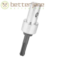 BETTER-JANE Garden Auger Power Drill Adapter, Connect to 4"/6" Auger For 1/2" SDS Plus Drill  Auger 