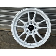 New Car Sport Rim MUGEN MF10 Wheels 16x7J 8x100/114.3 ET38 White - READY STOCK