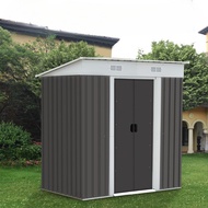 Outdoor Metal Shed Garden Storage Backyard Storage Garden Shed Cabinet Storage Room Courtyard Tool R