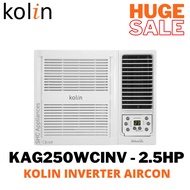 KOLIN 2.5HP Full DC Inverter KAG250WCINV Window Type Aircon