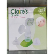 Claire's breast pump BP-A20
