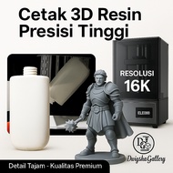Custom 3D Resin PrintJasa 16K Resolution - Super Sharp and precise