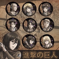 Attack on Titan/Eren/Levi/Mikasa/Anime Attack on Titan Badge Amin Allen Captain Mikasa Ornaments/deu