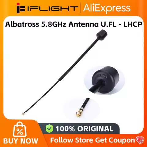 IFlight Albatross 5.8G 3dbi VTX FPV Antenna UFL IPEX LHCP 170mm 215mm for Caddx VISTA Digital FPV RC