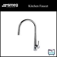Smeg MD14CR Kitchen Sink Mixer with Pull-out Spray