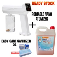 Portable Nano Atomizer Wireless Nano Blue Light Spray Gun