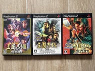 日版 PS2 KOEI THE BEST SANGOKUSHI III IX WITH POWERUP KIT & XI WITH POWER UP KIT 中國歷史模擬遊戲 光榮 三國志 8 9 1