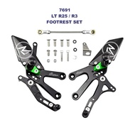 Lightech For Yamaha R25 Yzf R3 Year 2015-2025 Motorcycle CNC Rearset Footrest Foot Pegs YZF R3 R25 Y