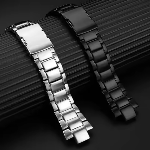 Raised stainless bracelet for Casio EDIFICE series EQW-M1100 EQW-A1000 watchband stainless watch str