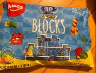 AMOS 4D Gummy Blocks 什果味軟糖220g