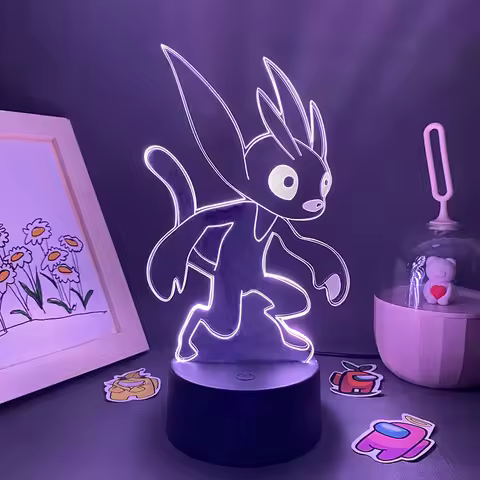 Game Ori and the Blind Forest 3D Led Neon Night Lights Birthday Toys Cool Gift For Friend Kid Bedroo