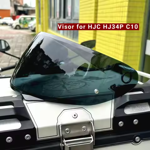 Helmet Visor Lens For HJC HJ-34 P HJ34P C10 Motorcycle Helmet Replacement Shield WindShield Motorcyc