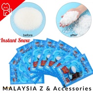 [ SAFE ] NSTANT SNOW 8g Artificial Simulation Snow Fake Magic Instant Fluffy Decorations Christmas W