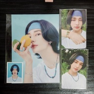 [TAKE All] Hyunjin Set Fankit STAY 2nd Gen Stray Kids Memship, 2 Photocards, 1 Postcard, 1 id photo