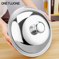 Onetwone Stainless glass Wok Lid pan cover Universal Pan lid 30cm/32cm/34cm/36cm/38cm explosion-proof Durable pan Lid Wok cover