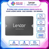 LEXAR NS100 256GB SATA III 2.5 inch SSD Hard Drive (LNS100-256RB)