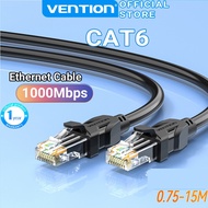 Vention CAT 6 Ethernet Cable RJ45 Internet CAT6 Lan Cable Flat/Round 1000Mbps High Speed Gigabit Net