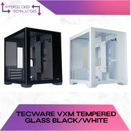 Tecware VXM TG TEMPERED GLASS Black/White PC Desktop Chassis Case Gaming
