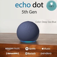 Amazon Echo Dot 5th Gen  ลำโพงอัจฉริยะใช้งานผ่านคำสั่งเสียงและอุปกรณ์ไฟฟ้าในบ้าน รุ่น5th Gen Smart s