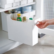 日本霜山 11CM面寬廚櫃隙縫多功能收納盒(附輪)-3入