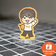 Keychain, Standee, Hologram Swinging Model HLE25 Zeus Peanut Zeka Viper Delight Chibi Study Desk and