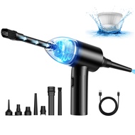 ❆☃▣ 12000Pa Wireless Car Vacuum Cleaner Powerful Cordless Handheld Auto Vacuum Home Car Dual Use Mini Vacuum Cleaner Wet And Dry