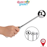 Desire Ball - Stainless Steel Ball Wand, Anal Plug with Handle, Anus Dilator, Adult Men Butt Sex toys