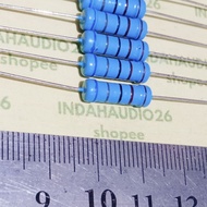 Metal film 6K8 2W 1% resistor 6.8k 2 watt 6.8 kilo ohm 2 w 2watt 1 percent 6.8k 2w 6k8