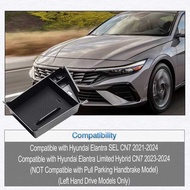 Car Center Console Organizer Tray with Ruer Cushions For Hyundai Elantra SEL 2021-2024 Limited Hybri