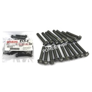 YAMAHA RXZ135 RXZ 135 MILI CATALYZER ENGINE COVER SCREW SKRU CRANKCASE CLUTCH & MAGNET COVER SCREW