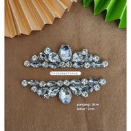 (1PCS) NEW ARRIVAL IRON ON BEADS MANIK TAMPAL BAJU BUTANG BAJU PENGANTIN KASUT KAHWIN NIKAH