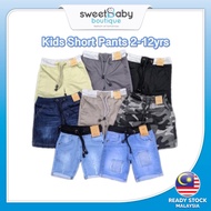 ❗️CLEARANCE STOCK❗️Seluar Jeans Budak Lelaki Kids Short Pants Boy Denim Seluar Slack Pendek Kanak Mu