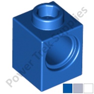 Lego Technic Compatible - Brick 1 x 01 w/ Pin Hole - 6541