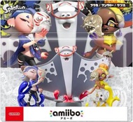 任天堂 - Switch Amiibo Figure: 魚漿幫三人組- 莎莎 + 曼曼 + 鬼福 (Splatoon 3 漆彈大作戰 3 斯普拉遁3)