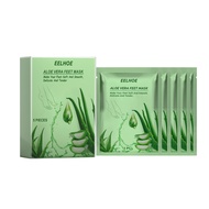 EELHOE Aloe Vera Foot Mask Exfoliating Feet Mask Anti Drying Cracking Remove Dead Skin Heel Peeling