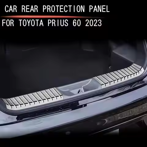 Car Rear Bumper Foot Plate Trunk Door Sill Guard Pedals Cover Protector Car Accessories For Toyota P