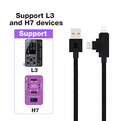 LUBAN Purple Screen Engineering Line 2in1 Support L3/H7 Device for IPhone SE 6-X IPad 9.7/12.9/10.5 