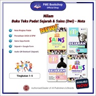 【PME Bookshop】 (2025 Nota) Nilam Buku Teks Padat Tingkatan 1, 2, 3, 4, 5 Sejarah / Sains