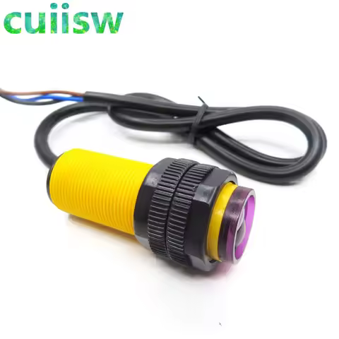 Smart Car Robot E18-D80NK Infrared Obstacle Avoidance Photoelectric Sensor Proximity Switch 3-80cm D