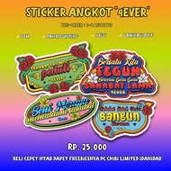 PO STICKER ANGKOT 4EVER