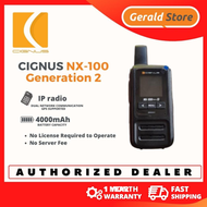 *FREE DATA FOR 1 YEAR* CIgnus NX100 NX-100 Generation2 IP Two Way Radio
