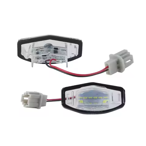 LED License Number Plate Light White For Honda Civic 01-15 Accord 4D 03-17 Odyssey 00-04 Pilot 03-08