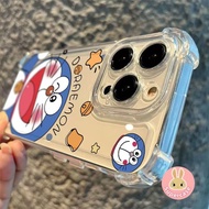 Cute Doraemon Phone Case For OnePlus 15 15R 13 13T 13R 13S Turbo 6 6V ACE 6 6T 5 Pro Ultra Racing No