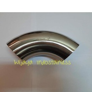 Elbow Sanitary 1 1/2" Inch Stainless 316L Foodgrade Ss316L 1.5" Inch Premium